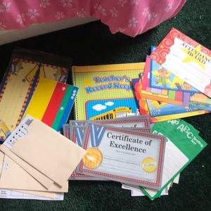 Teacher play school set📝📚